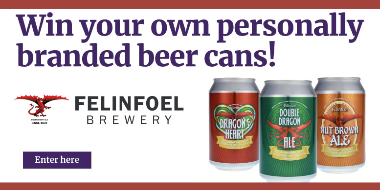 Win your own personally branded beer cans! - Enter here