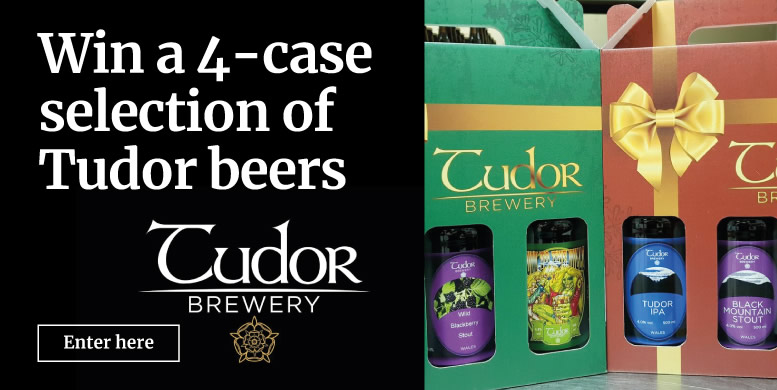 Win a 4-case selection of Tudor beers - Enter here