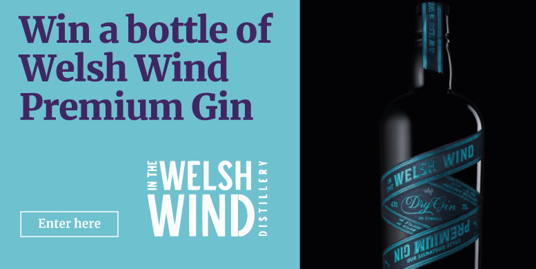 Win a bottle of Welsh wind Premium Gin - Enter here